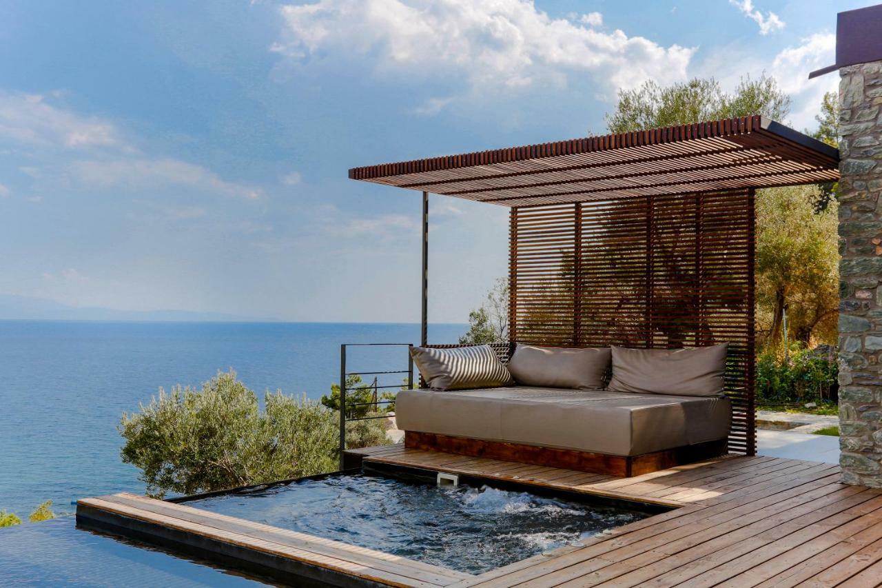 Infinity Villa Plomari 外观 照片